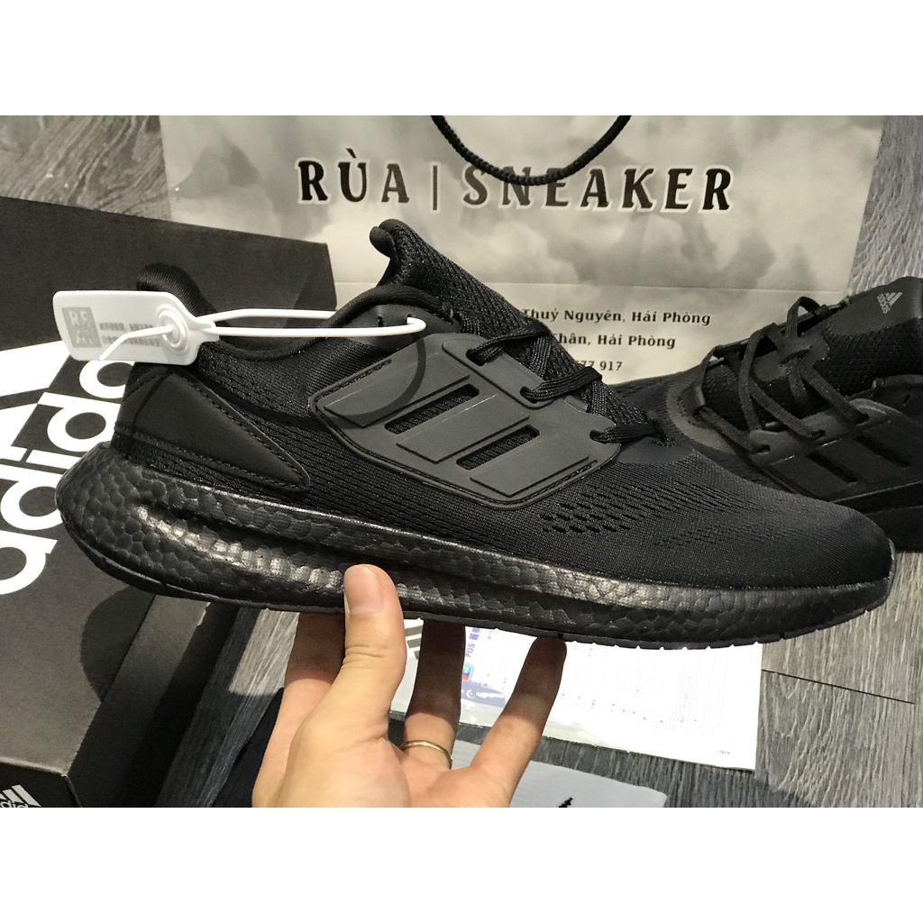 Siêu Phẩm Giày Thể Thao Sneaker A/Di/Das Peru Boost Full Đen Cao Cấp Ảnh Thật +Freeship