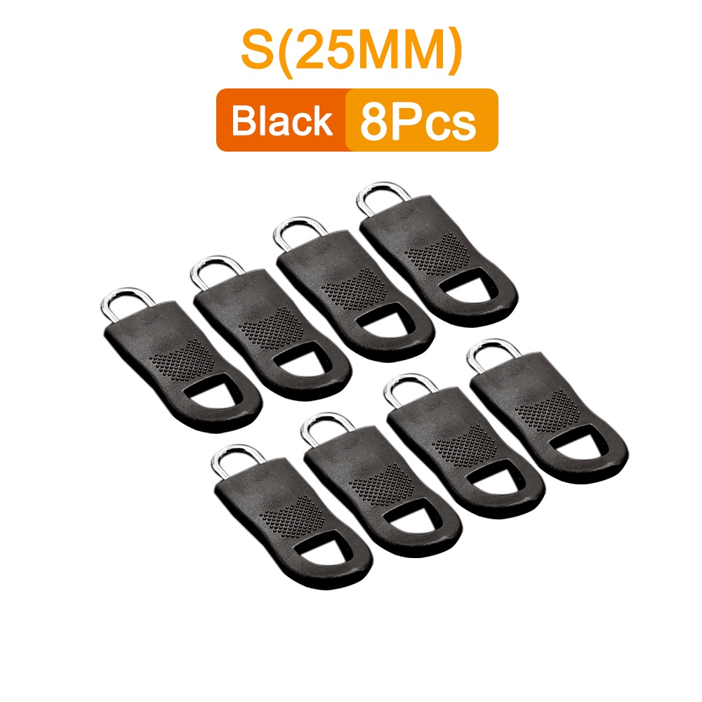 Bộ 8 Khóa Dây Kéo Thay Thế Cho Balo / Túi Xách / Vali