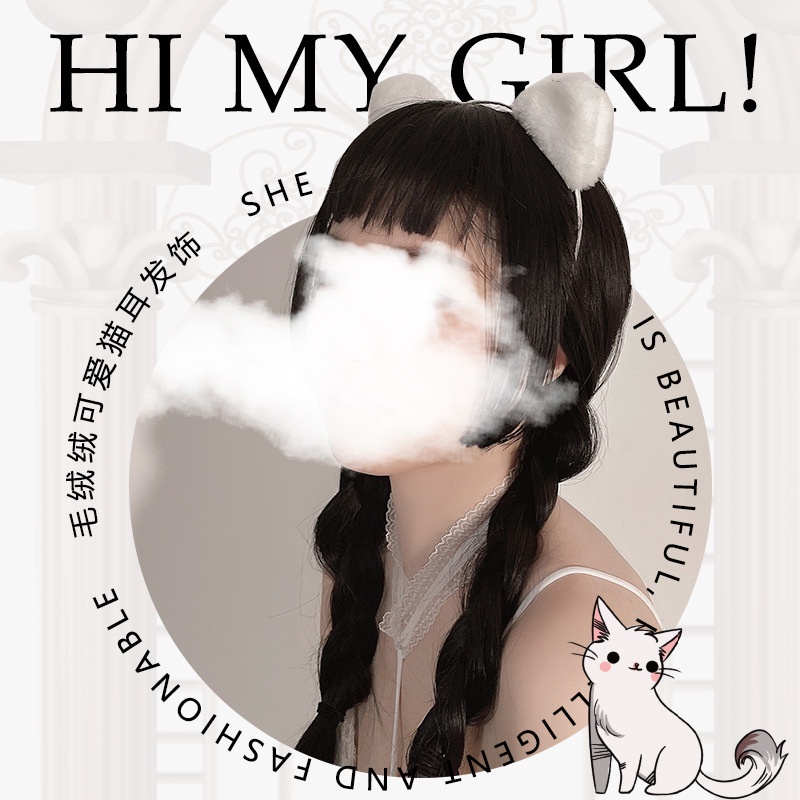 Băng Đô Tai Mèo Dễ Thương Phụ Kiện Chụp Ảnh P2 [CWEAR.SEXY_ĐỒ NGỦ &amp; NỘI Y CAO CẤP]