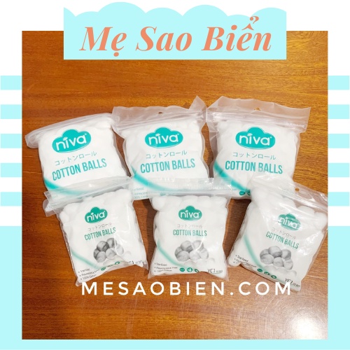 Bông gòn viên nhét tai cho mẹ sau sinh