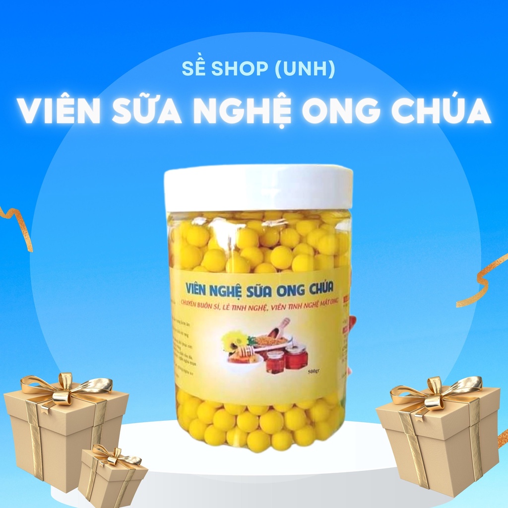 Nghệ Viên Mật Ong Rừng 400G, Viên Nghệ Mật Ong Dùng Tốt Với, Tinh Bột Nghệ,