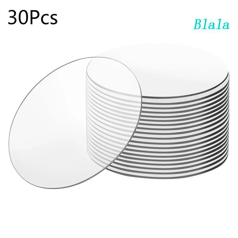 Bảng Acrylic Tròn Trơn Trong Suốt Chống Vỡ Đa Năng Trưng Bày 30 Ô Cho Tiệc Cưới