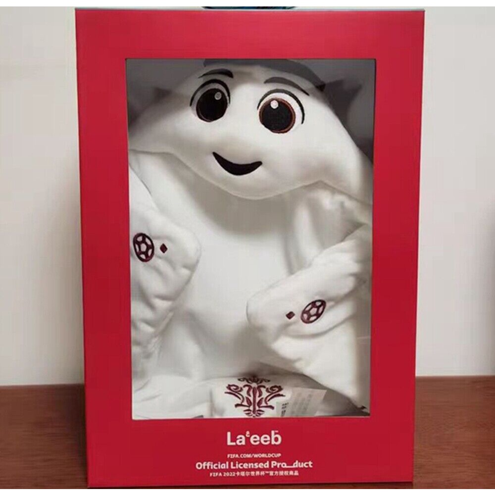 Búp Bê Nhồi Bông Hình Nhân Vật Authenti Qatar 2022 La 'Eeb Dễ Thương