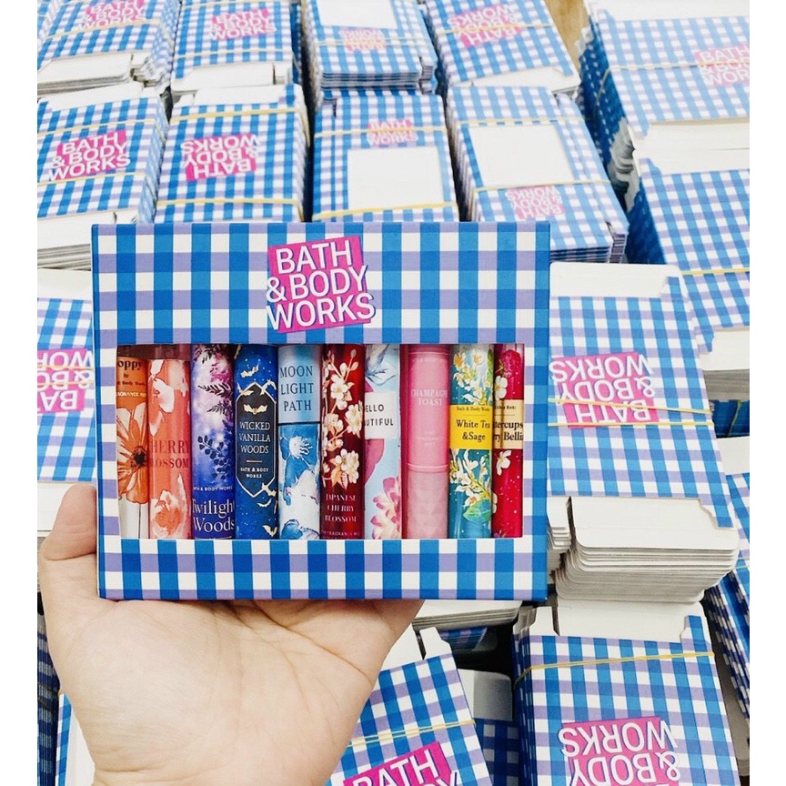 Xịt thơm toàn thân - Bodymist Bath and Body Works -10ml nhiều mùi