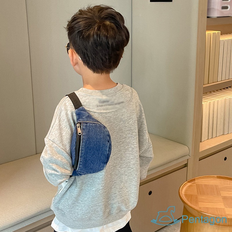 Túi Đeo Chéo Màu Sắc Thời Trang Hàn Quốc Cho Bé