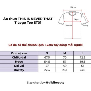 Áo thun THIS IS NEVER THAT T Logo Tee ST01