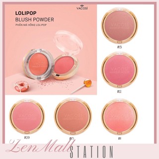 Phấn má hồng Vacosi Natural Studio Lolipop Blush Powder