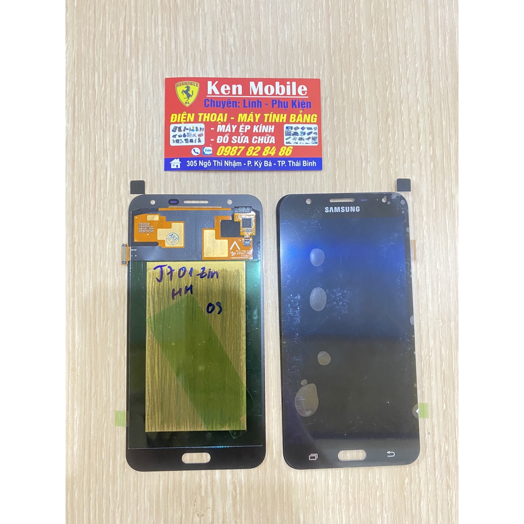 Màn Hình Nguyên Bộ Samsung J7 Core / J701 Loại Zin Hãng, Màu Đen