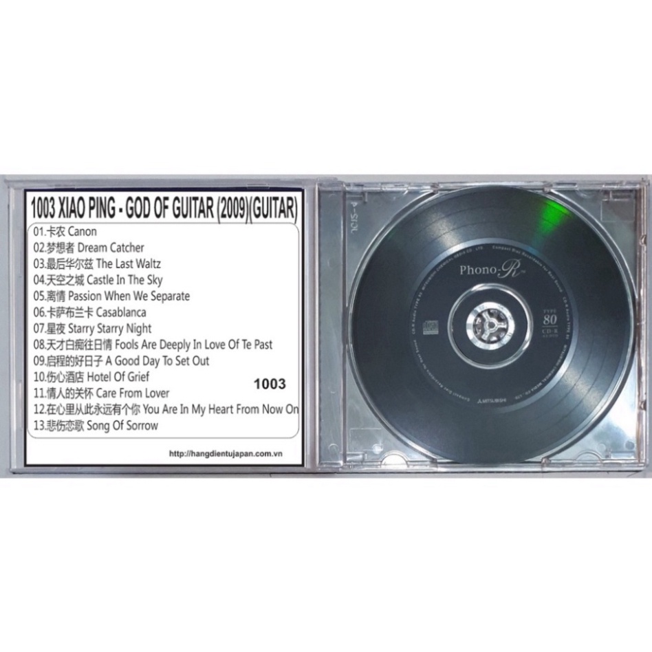 BỘ 7 CD HÒA TẤU GUITAR CỔ ĐIỂN