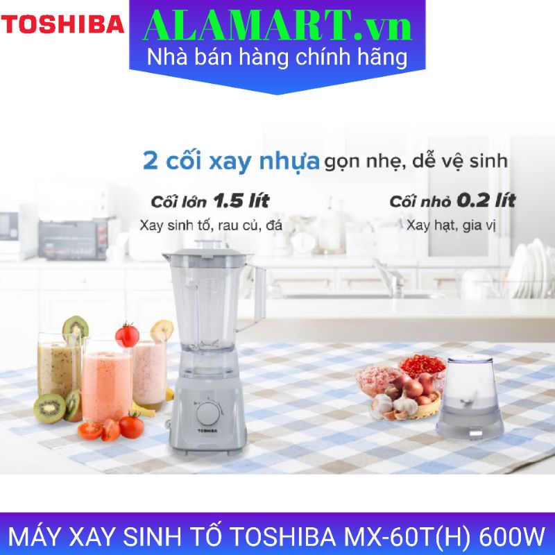 MÁY XAY SINH TỐ TOSHIBA MX-60T 600W