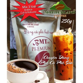 Cà phê rang bơ pha sữa đá (Mix Arabica & Culi & Robusta)
