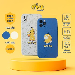 Ốp lưng iPhone silicon PIKAPI chất lượng cao, chống xước cam, ốp chống sốc va đập tốt