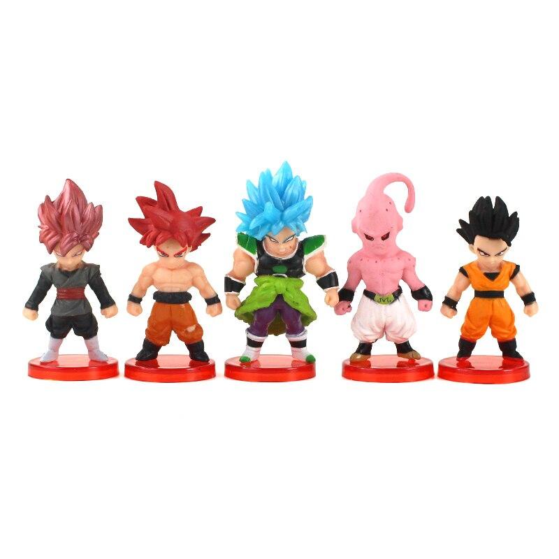 Mô Hình Các Nhân Vật Trong Dragon Ball Dạng Chibi Kèm Đế Dễ Thương