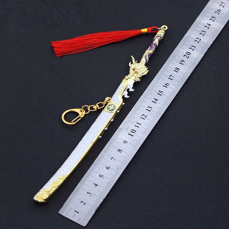 Mô hình Kiếm Rồng Vĩnh Kiếp Vô Gian Naraka Bladepoint Dài 22cm Kim Loại Cao Cấp Mô hình trưng bày trang trí