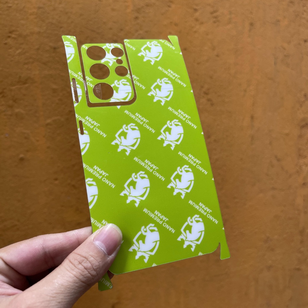 Dán Film PPF 4 lớp Samsung S21 Ultra chống xước màn hình và lưng viền