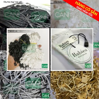 (Búi lẻ hoặc Nguyên Túi) Dây Vải treo tag nhãn mác quần áo CANI