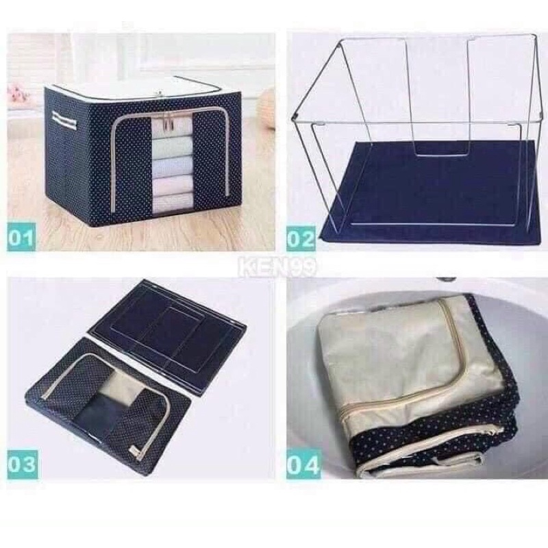 Tủ living box, hộp đựng chăn màn tiện ích