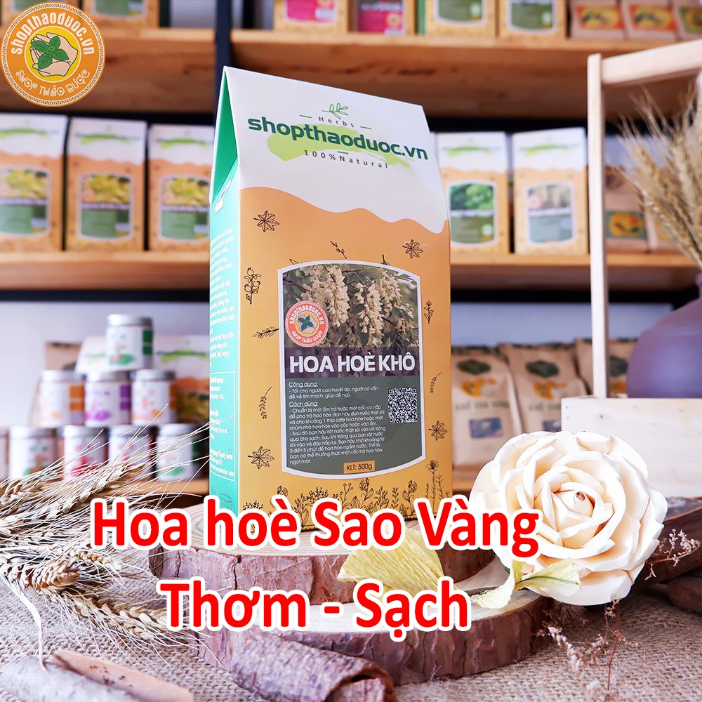 Trà Hoa Hòe - Giảm Nguy Cơ Xơ Vữa Động Mạch