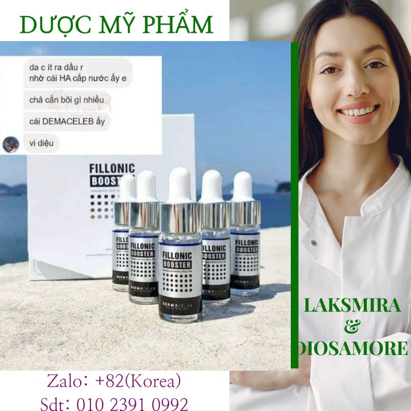 Tinh chất căng bóng cô đặc Fillonic booster Hàn quốc
