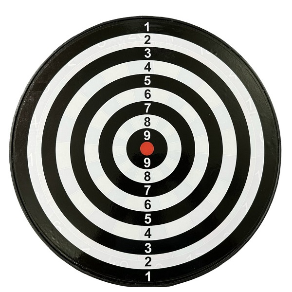 Bảng ném phi tiêu nam châm siêu hít 15 inch COVER  an toàn cho trẻ em, nhân viên văn phòng