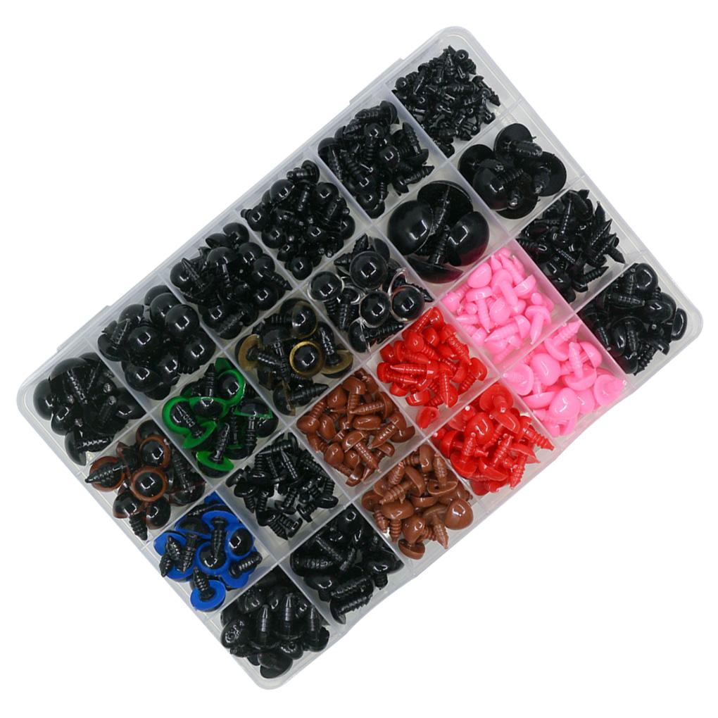 Set 838 Mắt Nhựa Đồ Chơi Làm Búp Bê / Đồ Thủ Công