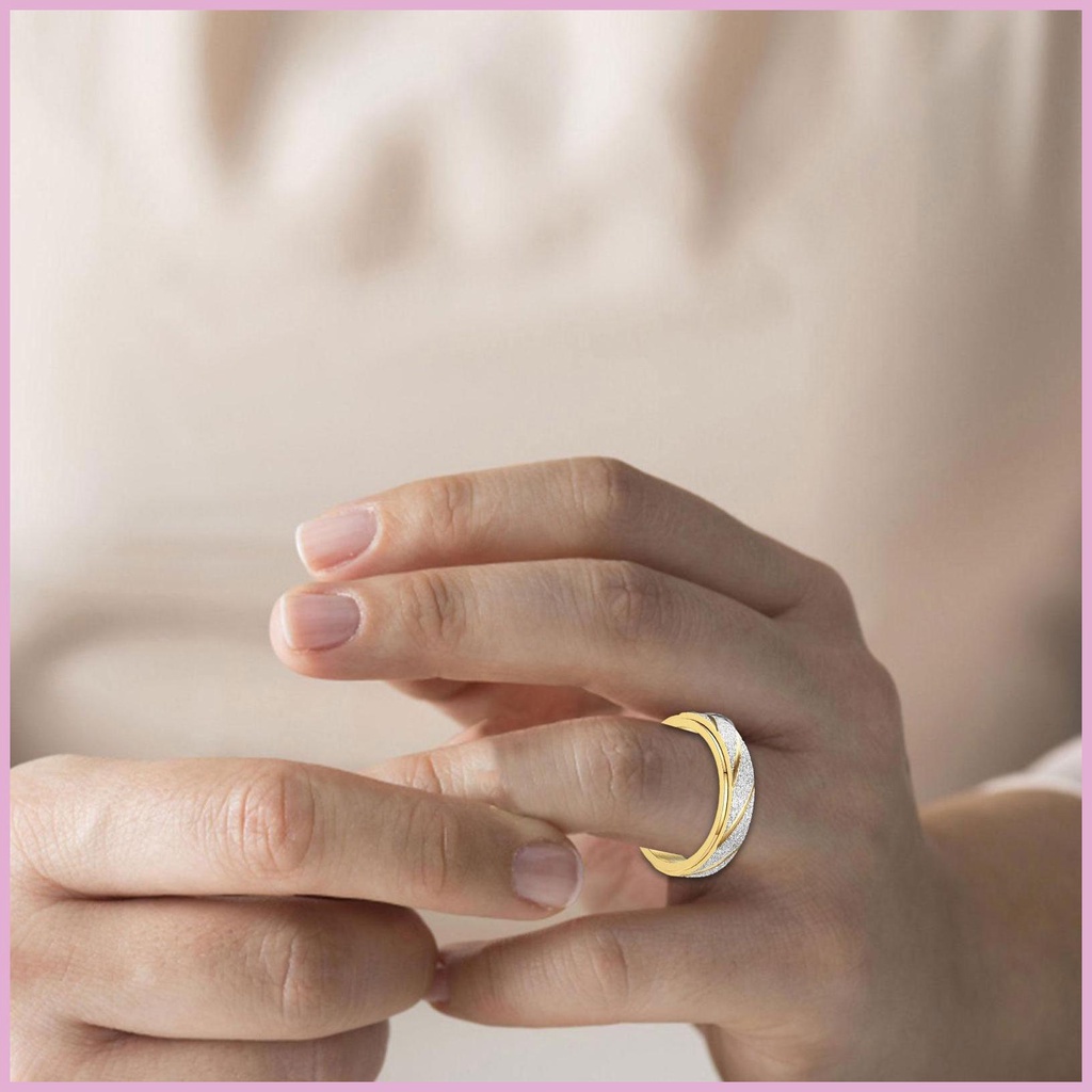 Nhẫn Đeo Tay Kim Loại Kích Thước 6-11 Phong Cách Châu Âu Cho Nữ