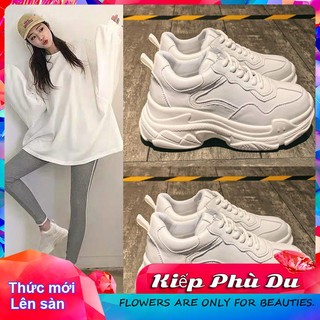 Giày thể thao đế dày phong cách hàn quốc mới cho nữ