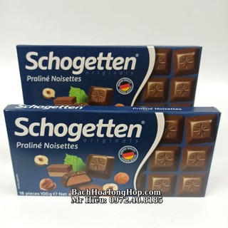 [Hỏa Tốc] Socola thanh Schogetten 100g đủ các vị