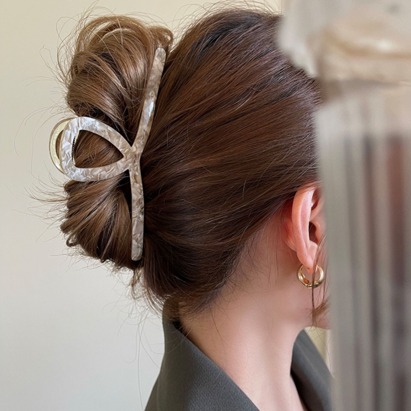 Kẹp Tóc Kim Loại 14cm Thời Trang Hàn Quốc