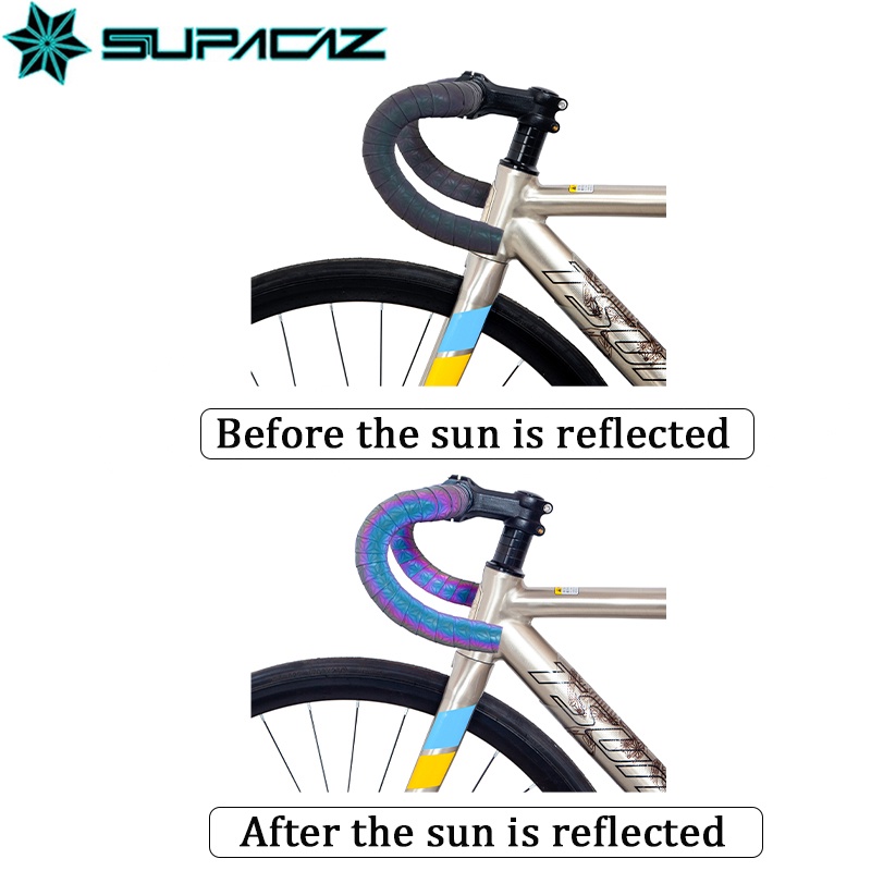 Supacaz Băng Quấn Tay Lái Xe Đạp Bằng Da Chất Lượng Cao