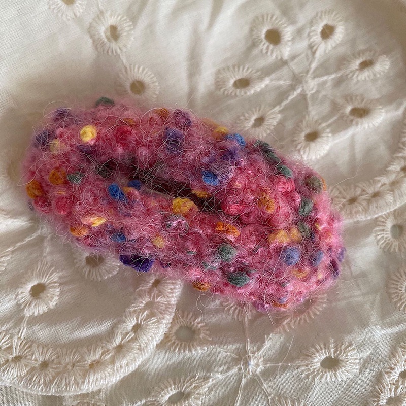 Kẹp Tóc Hình Đám Mây / Cầu Vồng Nhiều Màu Dễ Thương Thời Trang Thu Đông