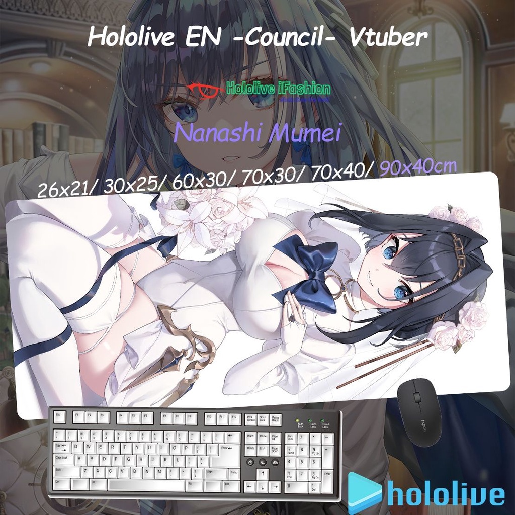 Tấm Lót Chuột In Hình Nhân Vật Anime Kronii Hololive EN Phase 2