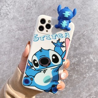 Ốp Lưng Silicon Màu Bảo Vệ Camera Stitch ( Kèm Hình Thú )