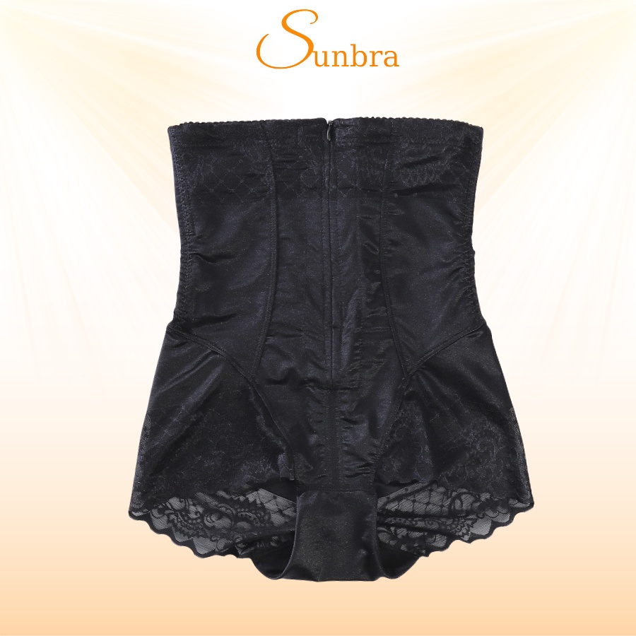 Quần Nịt Bụng Định Hình Eo Thon Sau Sinh Phối Khóa Kéo Tiện Lợi SUNBRA 2055