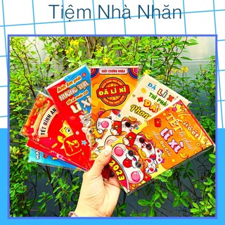 Bao lì xì tết 2023, lì xì tết mẫu bé mèo giấy c150 chất lượng cao