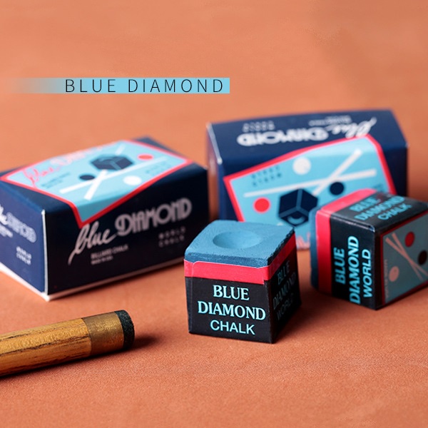 Lơ Bida Blue Diamond Hộp 2 Viên Độ Bám Cao, Tẩy Bi A Dễ Ăn Phấn Hanana