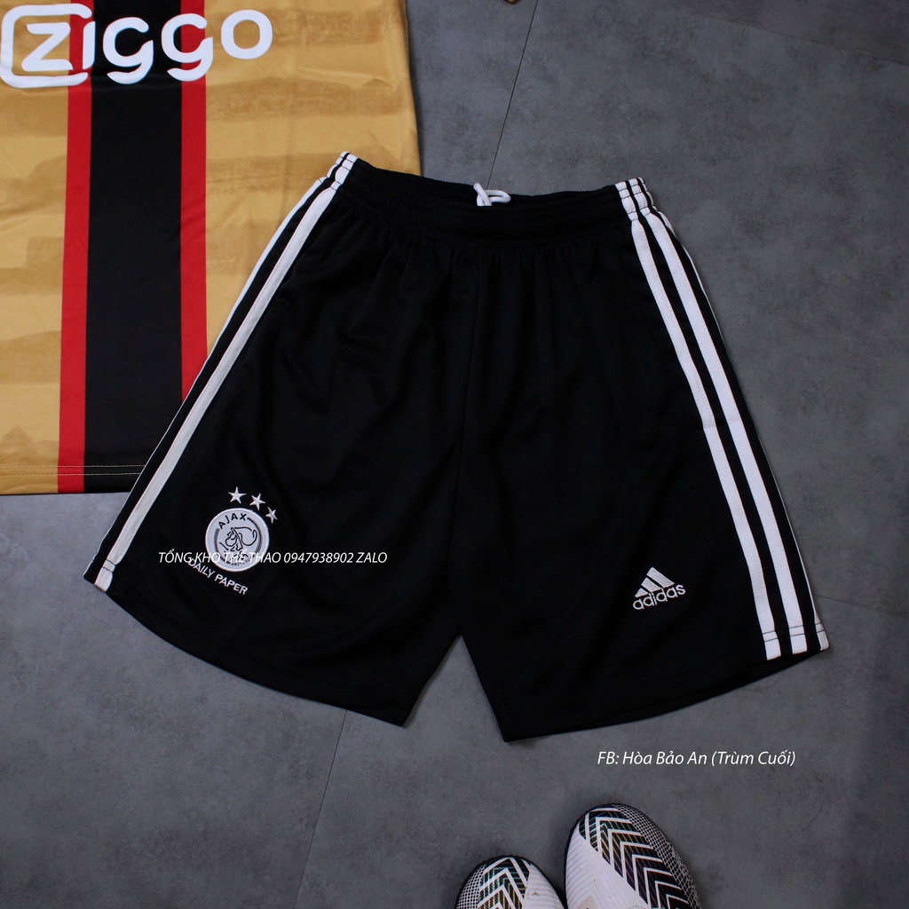 Áo Bóng Đá - Áo Đá Banh -CLB Ajax Amsterdam Mẫu Thứ ba Màu vàng sọc đen- sân nhà -Chất Polyester cao cấp