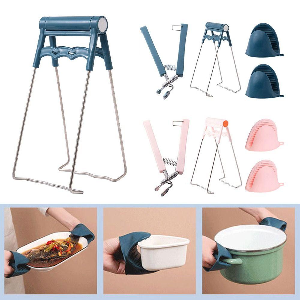 CONOPERY Giá Đỡ Kẹp Nồi Hấp Bằng Nhựa Cách Nhiệt Chống Trượt