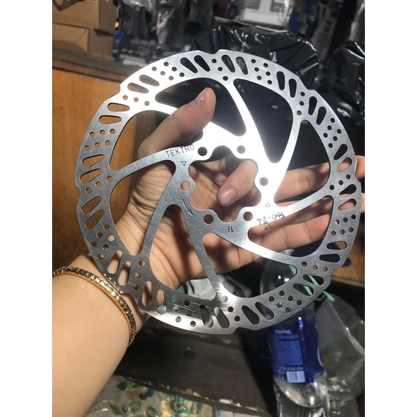 Mặt thắng đĩa Tektro 160mm kèm 6 con ốc