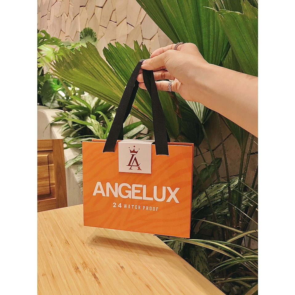 Set son siêu lì ANGELUX chính hãng, Combo son đủ màu hot trend lên màu chuẩn siêu xinh