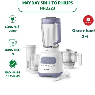 Máy xay sinh tố Philips HR2223 - Hàng Chính Hãng bảo hành 2 năm