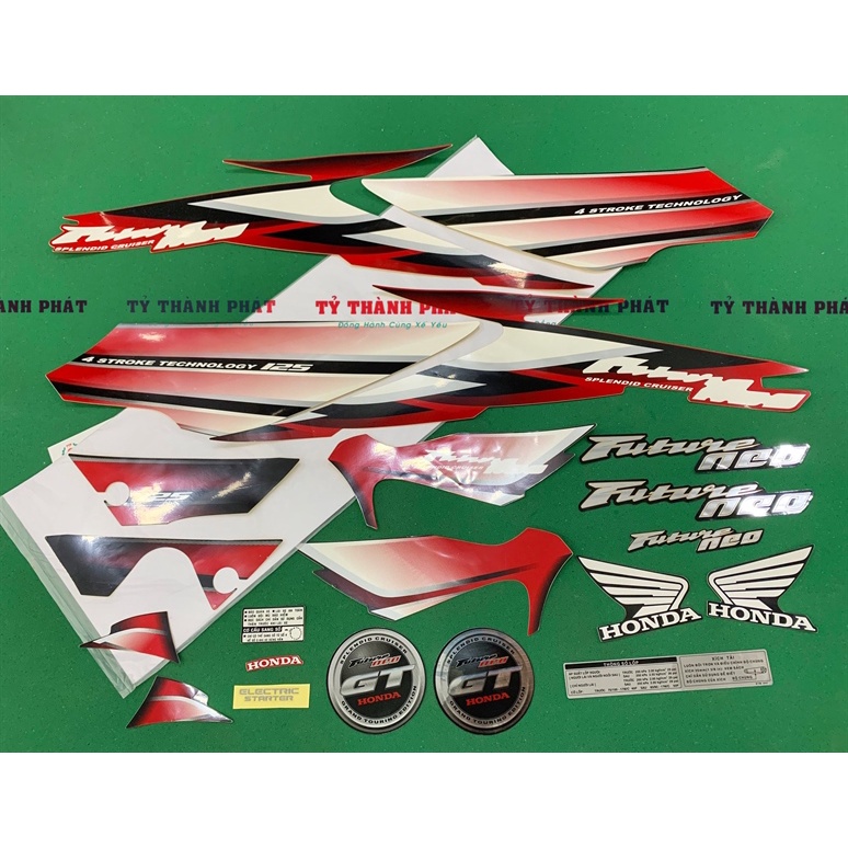 Tem Neo GT 07 Đỏ Đen 313 ĐB (1 Bộ)