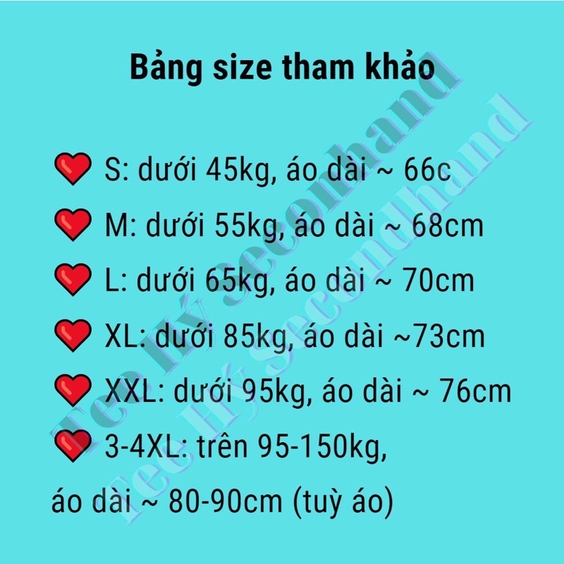 ÁO SWEATER 2hand BIGSIZE | ĐƯỢC CHỌN MẪU TRÊN LINK|