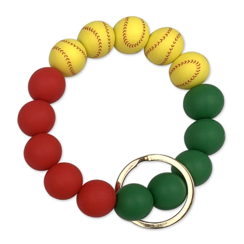 Vòng Tay Chuỗi Hạt Bằng Silicone Siêu Co Giãn Cho Nam Và Nữ