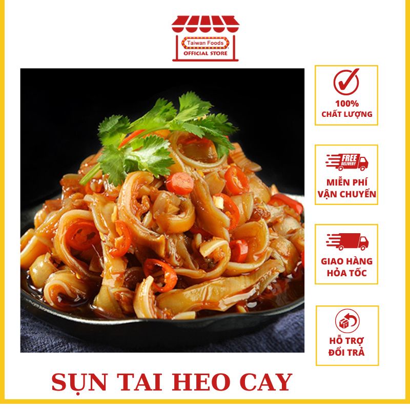 Sụn Tai Heo Giòn Cay Siêu Ngon - Gói 13gr