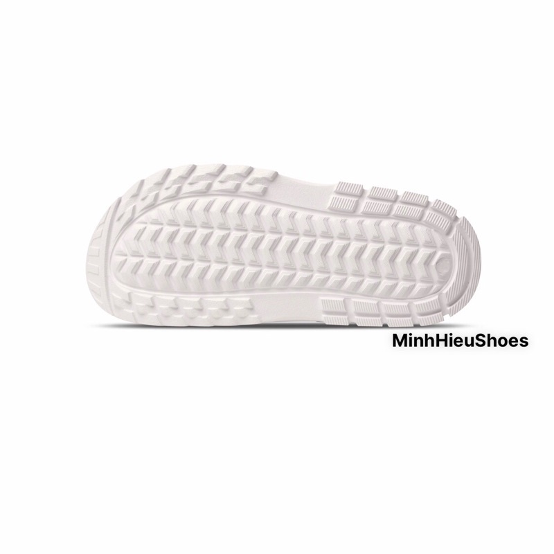 Dép covernat màu kem icon thêu màu xanh lá 00572