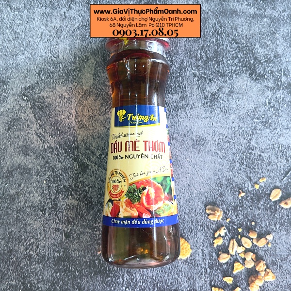 Dầu mè thơm Tường An (100ml) CHAY MẶN đều dùng được