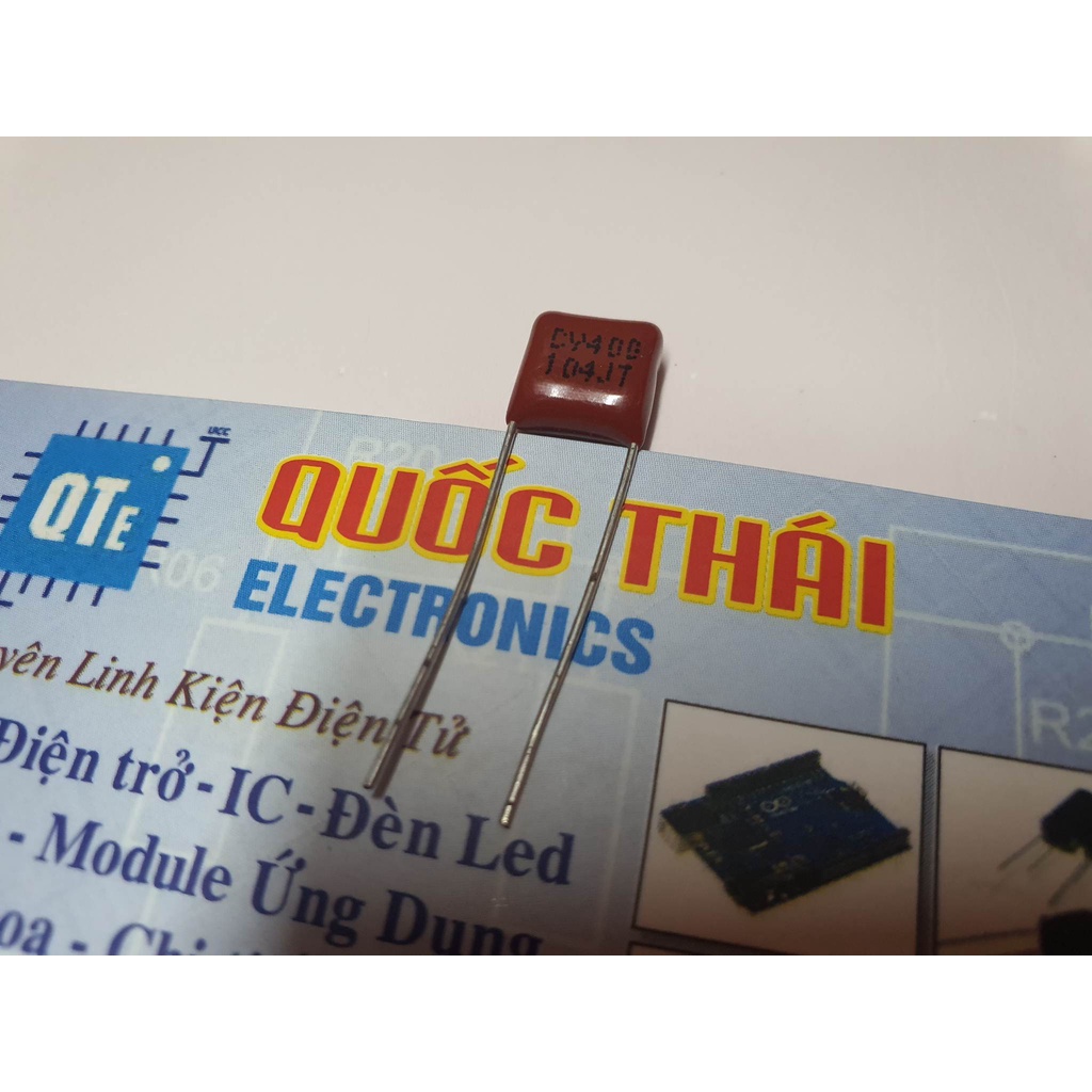 Combo 5 tụ kẹo đỏ 104J/400v