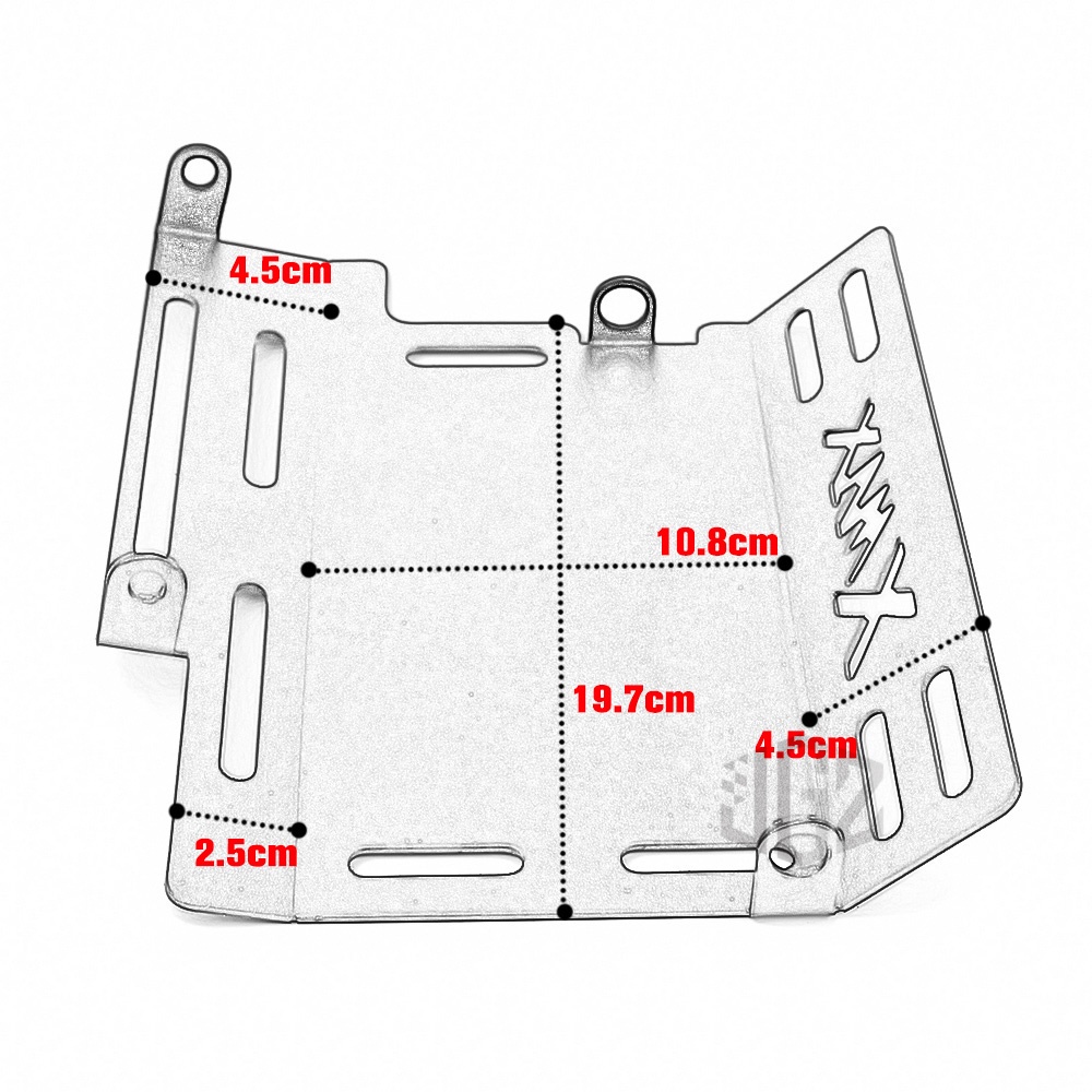 Tấm Chắn Bảo Vệ Khung Gầm Động Cơ Bằng Thép Carbon Cho Yamaha XMAX 250 300 400 2017-2023