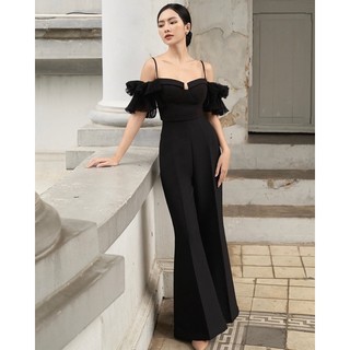 CHLOE TOP - Áo phối tay bồng